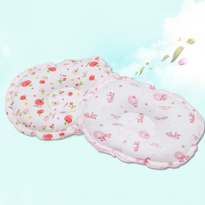 Cotton Newborn Baby Pillow Baby Pillow Anti-Deviation Head Baby Organic Cotton Mini Pillow Wholesale