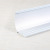Factory direct sale curtain accessories soft gauze shade cover insert plastic accessories shutter track installation