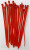 7.6 in senior nylon zipper tie line management. 50 pounds of tensile strength of a variety of color red