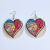 Trendy African Female Earrings Personalized Simple Fashion All-Match Vintage Wooden Printed Earrings Earrings Earrings