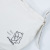 New Fresh Canvas Bag Ins Women's Shoulder Bag Adjustable Crossbody Bag White Embroidered Canvas Bag Customized