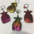Europe  States hot style sequins cartoon key chain ornament accessories handbags car keys ornaments gifts gifts