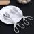 Stainless steel food clip Baking bread clip steamed bread clip buffet barbecue food clip