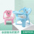 Cartoon Children eat a chair call baby Kindergarten, Cartoon children have plastic stool, chair