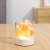 The Factory wholesale USB flame salt stone cup small night light creative living room bedroom furnishing articles cross - border ShuiJingYan stone cup