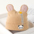 Autumn winter new baby baby hat cartoon panda newborn baby hat double thickened children hat wholesale