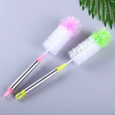 D05-831 Strong Decontamination Long Handle Cup Brush Soft Bristle Glass Cup Tea Cup Cleaning Brush Bottle Brush Washing Cup