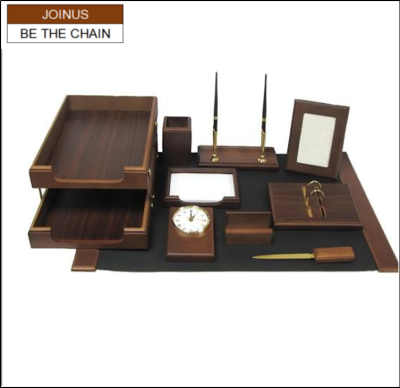 MDF wood desk organizor set AF-2984