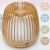 Direct selling bird cage humidifier wood grain colorful lights continuously empty aroma machine mini silent spray humid
