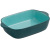 Nordic Tableware Color Maca Square Baking tray ten Oven bun Double ear Household baking bowl