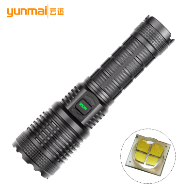 Cross-Border New Arrival XM-L2/Xhp70 Strong Light Flashlight with Output USB Rechargeable Strong Light Tactical Zoom Flashlight