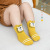 Autumn/ Winter new Korean version of the mouth Cartoon children's socks baby children baby slip socks three-dimensional shark socks