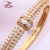 European and American Fashion Rhinestone Encrusted Decoration Series of Copper-Zirconium Women Bracelet Lovers Birthday Gift Color Variety