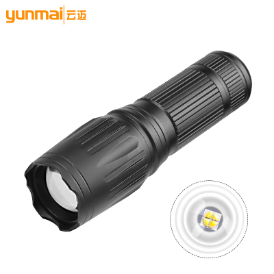 Cross-Border New Arrival Xhp50 Power Torch Telescopic Zoom Outdoor Super Bright Working Lighting Power Torch