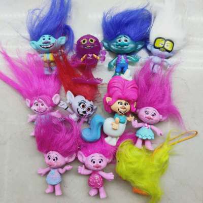 Magic Hair Elf Monster Doll Trolls Bobi Ugly Doll Decoration Accessories Hand-Made Doll Children's Toy Twisted Egg
