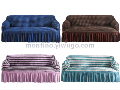 Factory Direct Sales Non-Slip Sofa Cover Seersucker Universal Sofa Cushion Four Seasons Sofa Slipcover Universal