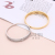 Half-Width Rhinestones Studded Decoration Trend Chain Bracelet Wrist Ring Multicolor Hot Seiko Quality Ladies' Bracelet