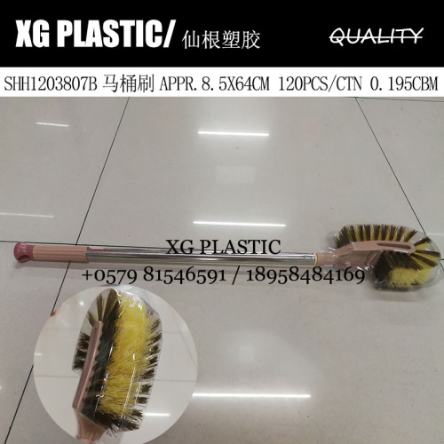 High Quality Toilet Brush Household New Toilet Brush Durable Stainless Steel Long Handle Brush Fashion Sanitary Cleaning Brush 