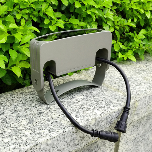 Customizable New 6W Arc Corrugated Lamp Waterproof Ancient Building Tile Surface Adjustable Angle