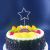New Arrival Five-Pointed Star Cake Baking Decoration Inserts Birthday and Holiday Scene Layout Decorative Flag Sample Customization