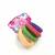 Two-color gradient nylon high stretch jacquard plaid ring does not damage hair rubber band