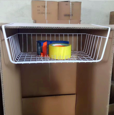 Manufacturers supply kitchen under basket cabinet under rack partition basket storage rack refrigerator rack