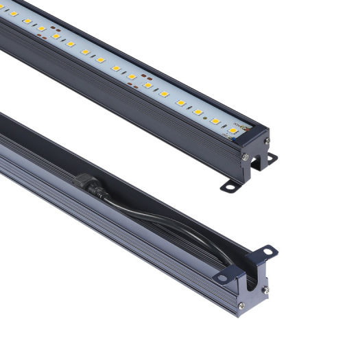 customized waterproof bridge with pc mask floor lighting bottom hidden line led strip light