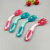 Baby twist spoon fork temperature spoon can be bent spoon baby training spoon fork food spoon PP feeding training spoon