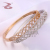 Gold and Silver Rose Golden & Three Colors Korean Version of the Simple Rhinestone wei xiang Hollow Mori Internet Influencer Lady Bracelet Factory Direct Sales