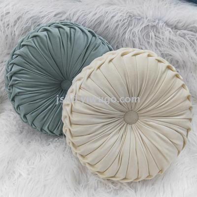 Cross-border for European round Solid color push wheel cushion cushion cushion cushion cushion cushion cushion cushion 