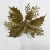 Christmas gold powder Leaf flower head simulation plant flower insert top grade decoration Supplies Christmas DIY