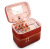 Jewelry storage box large capacity Jewelry finishing box flannelette inside dustproof carry
