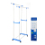 The tw-006 iron paint single and parallel bars floor drying and outdoor balconies can be mobile air drying rack direct sale