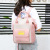 Mother-baby bag bagpack-Mother Backpack for Preparation formative bags Contrast color versatile bags