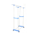 The tw-006 iron paint single and parallel bars floor drying and outdoor balconies can be mobile air drying rack direct sale