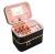 Jewelry storage box large capacity Jewelry finishing box flannelette inside dustproof carry