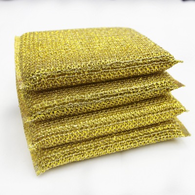 Factory Direct Sales Golden Brush King Does Not Hurt Hands Dish Cloth Rag Kitchen Cleaning Supplies Wholesale Direct Sales