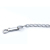 Twist chain platinum dog leash round chain pet supplies