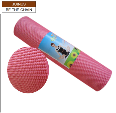  PVC mat gymnastics yoga mat without belt and bag 61X173CM  0.6CM thickness AF-3008-1