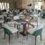 Buffet Table and Chair Business Hotel Breakfast restaurant dining Chair Holiday Hotel Western-style solid wooden chair