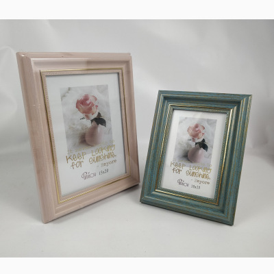 Factory Direct Sales Creative PS Foam Plastic Photo Frame 5-Inch-A4 Various Sizes Multiple Colors
