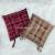 Nordic Flannelette lattice seat cushion cross-border hot chair cushion manufacturer Direct Wholesale