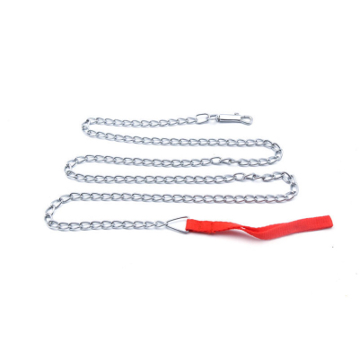 Twist chain platinum dog leash round chain pet supplies