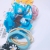 New Sweet Girl Mesh Large Intestine Ring French Fabric Hair Rope Hair Accessories