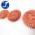 Factory Direct Sales Woven Copper-Plated Tennis Kitchen Cleaning Supplies Wok Brush Decontamination 40G