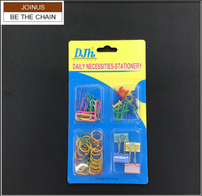  Stationery set paper clip, pin,rubber band and clip AF-2997