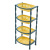 Kitchen Rack Four-Layer Vegetable Basket Vegetable Basket Floor Multi-Layer Household Rack Thick Fruit Storage Wholesale