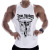 Male fitness Vest male Breathable Training jacket Casual Moisture absorption sweat sleeveless foreign trade large size