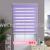 Curtain Waterproof Soft Yarn Louver Curtain Shutter Pull-Type Lifting Shading Household Bathroom Bedroom Bathroom Curtain Factory