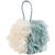 Simple Large Two-Color Loofah Household Color Matching Back Rubbing Bath Flower Mesh Sponge